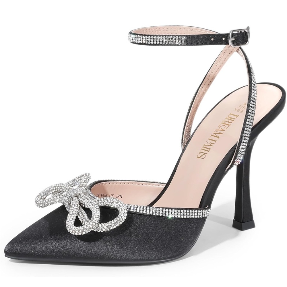 Dream Pairs Black Elegant Heels (Brand New)